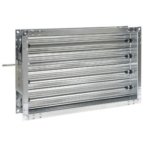 Serranda di areazione in alluminio estruso - SRC-100 - BROFER SRL - in acciaio inossidabile / in acciaio galvanizzato