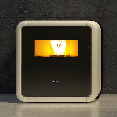 Stufa a pellet - VINTAGE - COLA GF WÄRMETECHNIK - 0 - 5 kW / 5 kW...10 kW / contemporanea