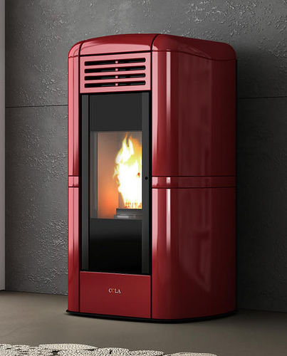 Stufa a pellet - CHARME DUCTABLE - COLA GF WÄRMETECHNIK - 0 - 5 kW / 10 kW...20 kW / contemporanea
