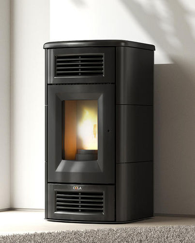 Stufa a pellet - BEAUTY 13 LUX DUCTABLE - COLA GF WÄRMETECHNIK - 0 - 5 kW / 10 kW...20 kW / contemporanea