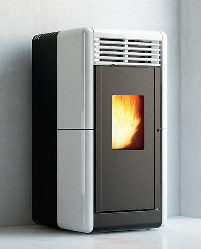Stufa a pellet - CALLA DUCTABLE - COLA GF WÄRMETECHNIK - contemporanea / in acciaio / in ghisa
