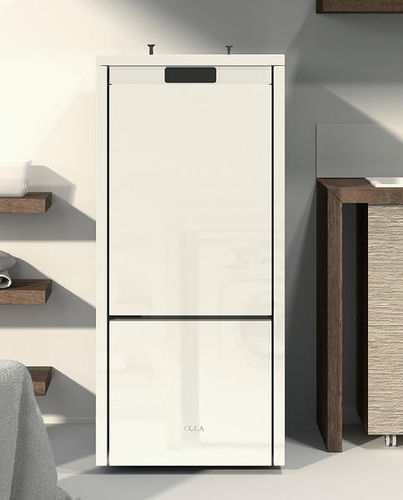 Termostufa a pellet - AQUA PLUS 23 - COLA GF WÄRMETECHNIK - contemporanea / in acciaio / in ghisa
