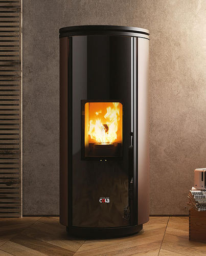 Stufa a pellet - ELEGANT HERMETIC - COLA GF WÄRMETECHNIK - 0 - 5 kW / 5 kW...10 kW / contemporanea