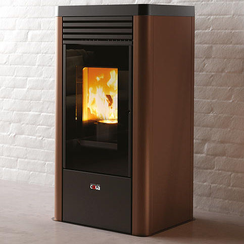Stufa a pellet - KLEAN - COLA GF WÄRMETECHNIK - 5 kW...10 kW / 0 - 5 kW / contemporanea