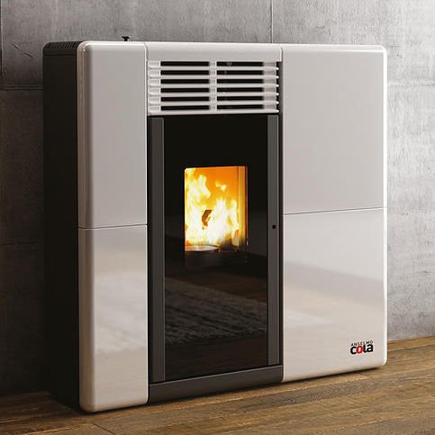 Stufa a pellet - AFRODITE - COLA GF WÄRMETECHNIK - 0 - 5 kW / 10 kW...20 kW / contemporanea