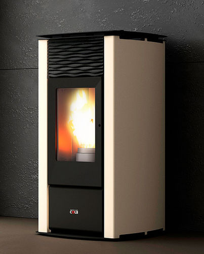Stufa a pellet - TERMO FOCUS PLUS - COLA GF WÄRMETECHNIK - 5 kW...10 kW / 20 kW...50 kW / contemporanea