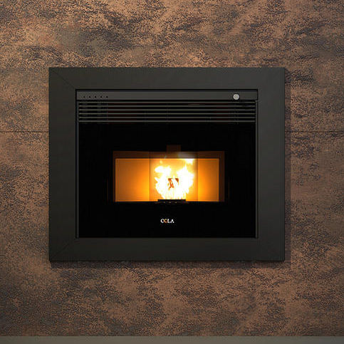 Inserto per camini a pellet - TOP FIRE 80 DUCTABLE - COLA GF WÄRMETECHNIK