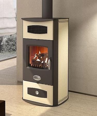 Termostufa a legna - TERMO BEA - COLA GF WÄRMETECHNIK - contemporanea / in acciaio
