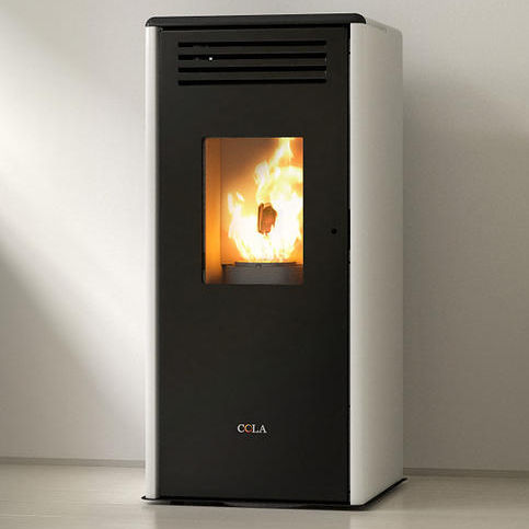 Stufa a pellet - SMART - COLA GF WÄRMETECHNIK - contemporanea / in acciaio / in ghisa