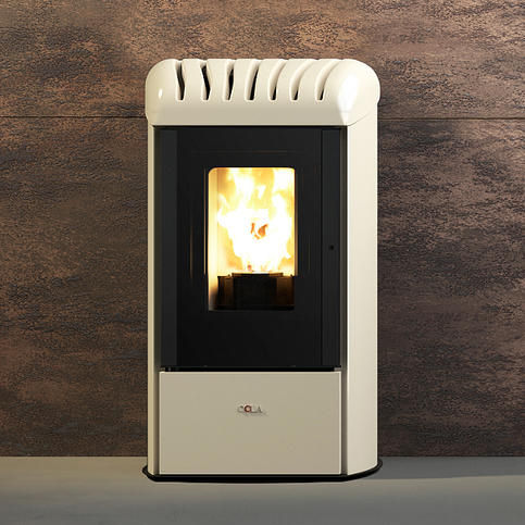Stufa a pellet - EASY CRONO HR  - COLA GF WÄRMETECHNIK - contemporanea / in acciaio / in ghisa