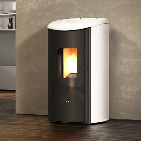 Stufa a pellet - DIAMOND - COLA GF WÄRMETECHNIK - contemporanea / in acciaio / in ghisa