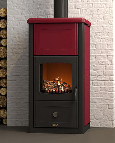 Stufa a legna - ARIANNA - COLA GF WÄRMETECHNIK - 10 kW...20 kW / contemporanea / in ghisa