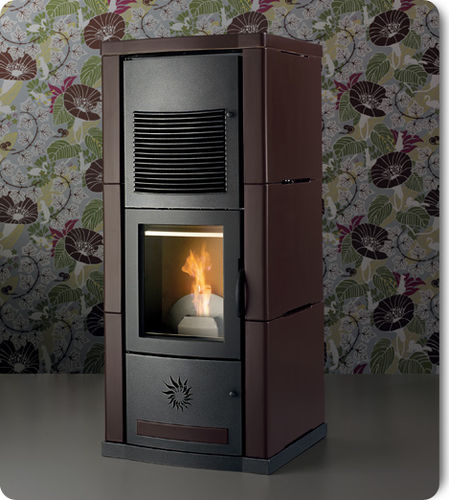 Stufa a pellet - DALI' 120 - CS THERMOS S.R.L. - contemporanea / in ceramica