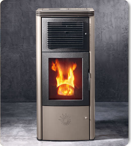 Stufa a pellet - FENICE - CS THERMOS S.R.L. - contemporanea / in metallo