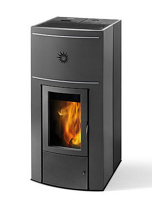 Termostufa a pellet - BIOHYDRA  - CS THERMOS S.R.L. - contemporanea / in metallo