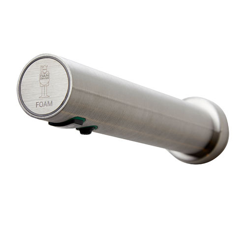 Distributore di sapone professionale - 382 - DAN DRYER A/S - da parete / in acciaio inossidabile / elettronico