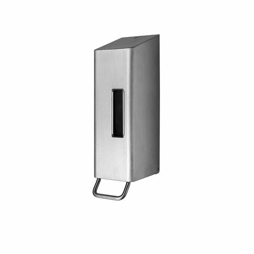 Distributore di sapone professionale - 834 - DAN DRYER A/S - da parete / in acciaio inossidabile spazzolato / manuale