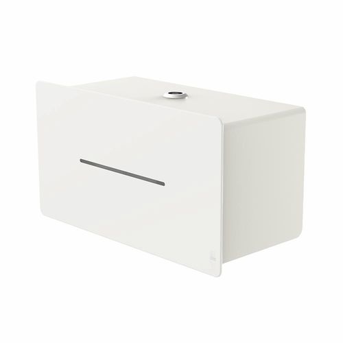 Distributore di carta igienica da parete - 4072 - DAN DRYER A/S - in acciaio inossidabile / per due rulli / per bagno pubblico