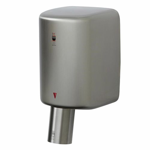 Asciugamani elettrico automatico - 244 - DAN DRYER A/S - da parete / in acciaio inossidabile spazzolato / ad alta velocità