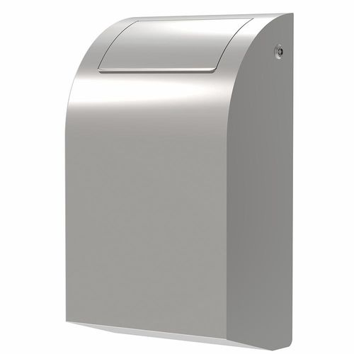 Portarifiuti igienico - 292 - DAN DRYER A/S - da parete / in acciaio inossidabile / con coperchio