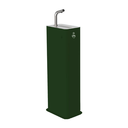Distributore di gel igienizzante ad isola - 3194 - DAN DRYER A/S - automatico / personalizzabile / con logo personalizzato