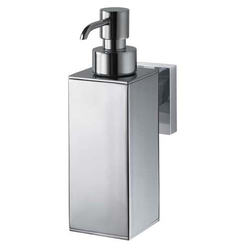 Distributore di sapone per uso residenziale - MEZZO - HACEKA B.V. - da parete / in acciaio inossidabile / manuale
