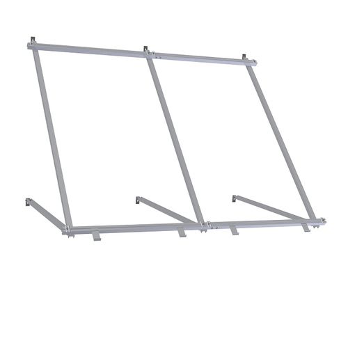 Sistema di montaggio per facciate - KS2100-45-2B - HEWALEX Solar Collectors - integrato / solare / per applicazioni fotovoltaiche