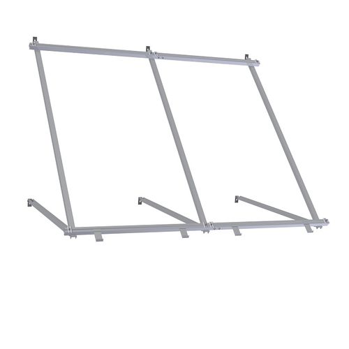 Sistema di montaggio per facciate - KS2600-45-2B - HEWALEX Solar Collectors - integrato / solare / per applicazioni fotovoltaiche