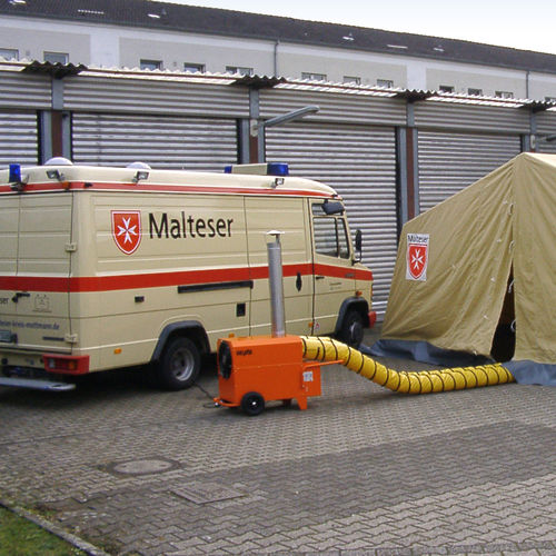 Aerotermo ad olio combustibile - K 30 T - Dantherm Group A/S - da appoggio / portatile