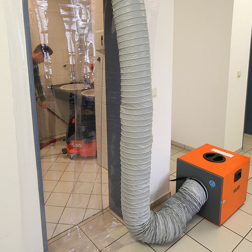 Ventilatore estrattore - DCS-PF 1400 - Dantherm Group A/S - da terra / professionale / industriale