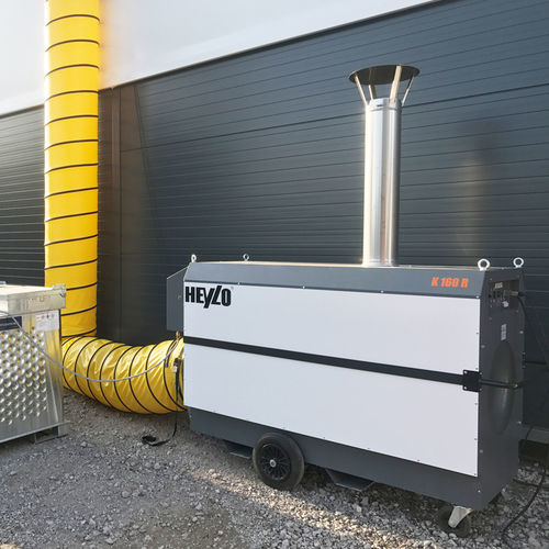 Aerotermo ad olio combustibile - K 160 R - Dantherm Group A/S - ad isola / mobile