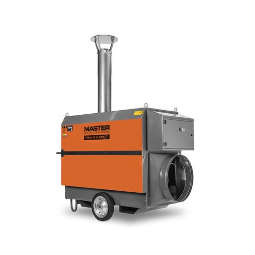 Aerotermo ad olio combustibile - K 120 - Dantherm Group A/S - da appoggio / portatile