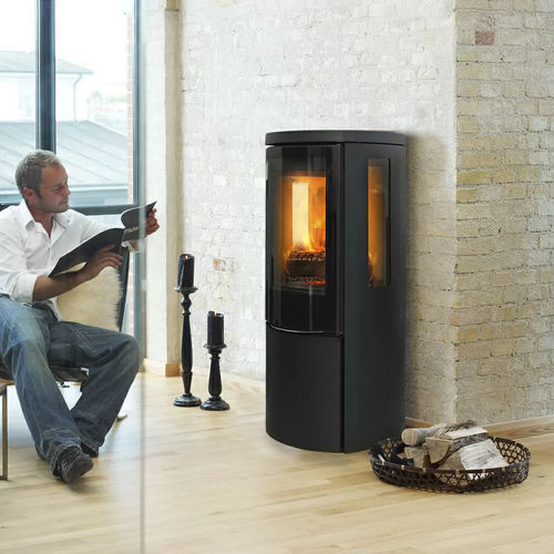 Stufa a legna - COZY  - Jydepejsen A/S - 0 - 5 kW / 8 kW / a pavimento