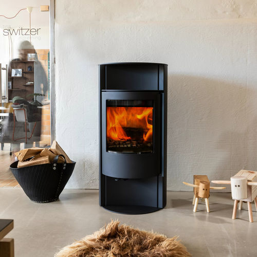 Stufa a legna - ORION - Jydepejsen A/S - 0 - 5 kW / 8 kW / a pavimento