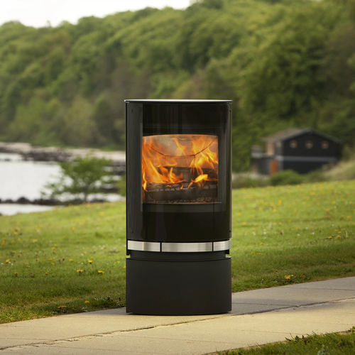 Stufa a legna - ELEGANCE  - Jydepejsen A/S - 4 kW / 8 kW / da appoggio