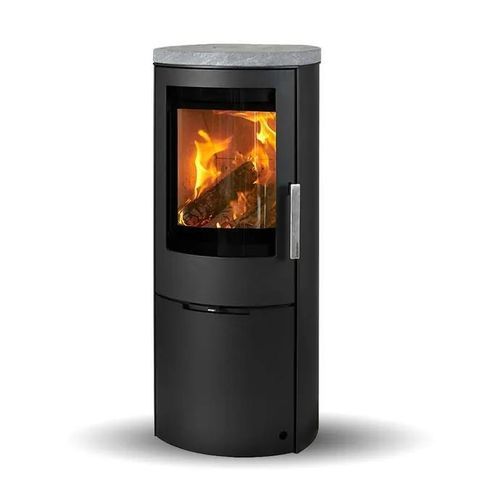 Stufa a legna - MIDO SOAPSTONE TOP - Jydepejsen A/S - da appoggio / contemporanea / in ghisa
