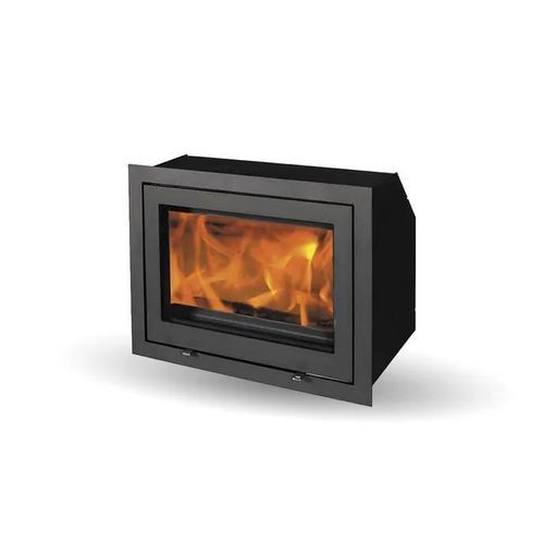Inserto per camini a legna - H530 CLASSIC - Jydepejsen A/S - in acciaio / a convezione naturale / contemporaneo