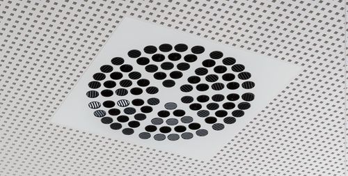 Diffusore d'aria da soffitto - INDUDRALL - Kiefer GmbH Luft- und Klimatechnik - quadrato