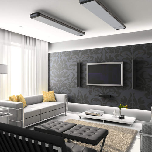 Stufa ad infrarossi da soffitto - HOT-TOP 9815SD - MO-EL - elettrica / contract / tubo radiante