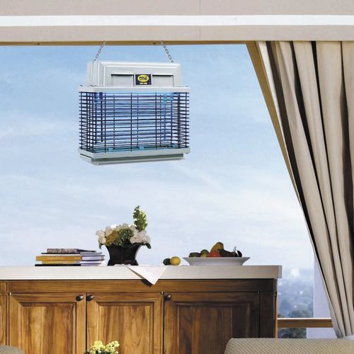 Zanzariera elettrica professionale - 304 - MO-EL - lampada