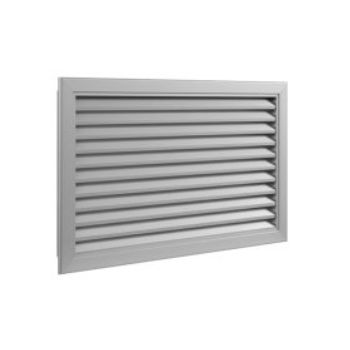 Griglia di ventilazione in acciaio galvanizzato - GR SERIES - MP3 - in alluminio anodizzato / rettangolare / per soffiaggio e ripresa d'aria