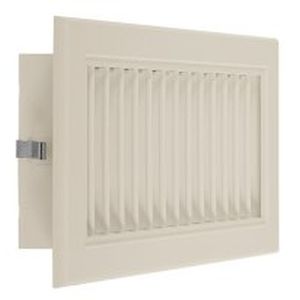 Griglia di ventilazione in ABS - TE-BA SERIES - MP3 - rettangolare / bianca / regolabile
