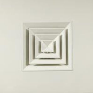 Diffusore d'aria da soffitto - CR-KN SERIES - MP3 - quadrato / modulare