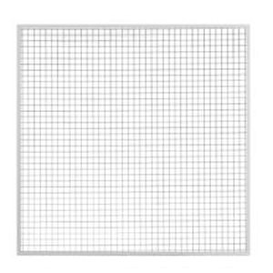 Griglia di ventilazione in metallo - CF-UQ SERIES - MP3 - in alluminio / quadrata