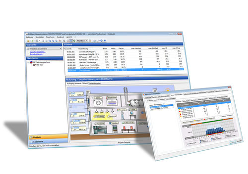 Software di calcolo termico - SOLAR-COMPUTER GmbH - di progettazione / di analisi e di simulazione / BIM Building Information Modeling