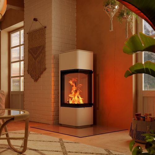 Stufa a legna - Cubo S - Spartherm - The Fire Company - 0 - 5 kW / 5 kW...10 kW / a pavimento