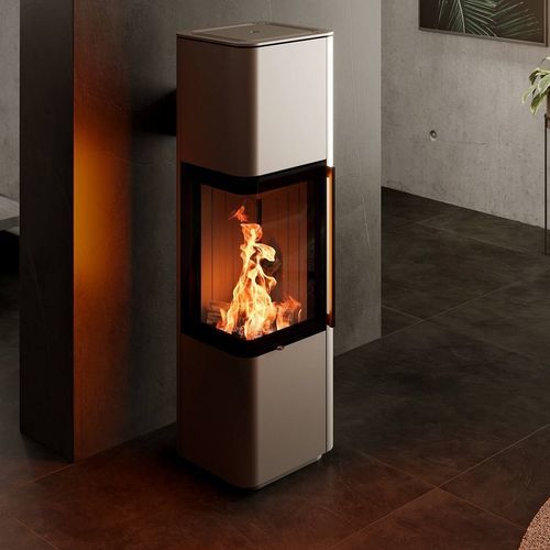 Stufa a legna - Cubo L - Spartherm - The Fire Company - 0 - 5 kW / 5 kW...10 kW / a pavimento