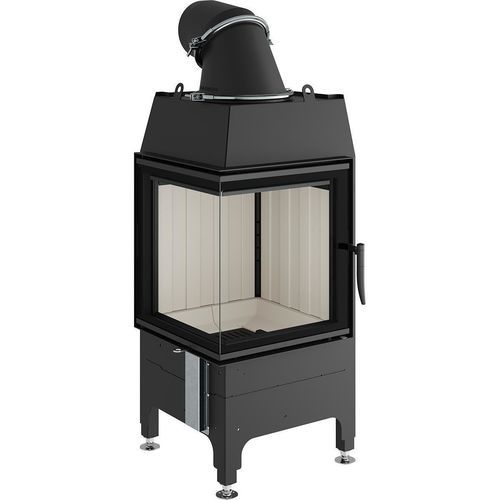 Inserto per camini ad angolo - Mini 2L - Spartherm - The Fire Company - a legna / telecomandato / classe A