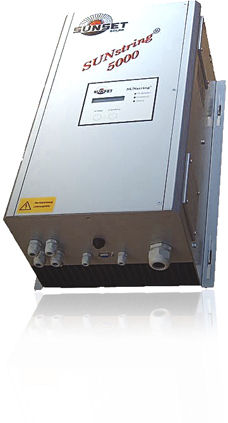 Inverter fotovoltaico - SUNSTRING® 3000/4000/5000 - SUNSET Energietechnik GmbH