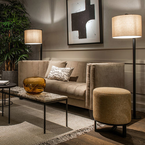 Divano contemporaneo - DAKOTA - EUROFASHION HOMETEXTILES & CONCEPTS - in tessuto / con braccioli / con cuscino rimovibile